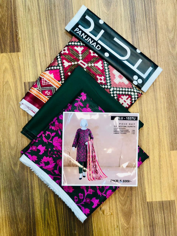 PANJNAD by J. – Doriya Series’26 Vol-01 | Luxury Digital Printed 3PC Suit